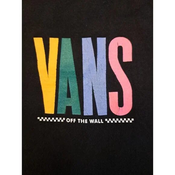 Vans Off The Wall Black Medium Graphic Tee - Picture 3 of 8